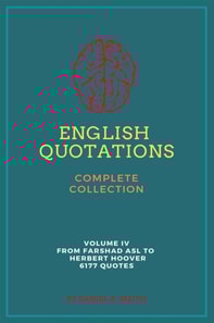 English Quotations Complete Collection: Volume IV