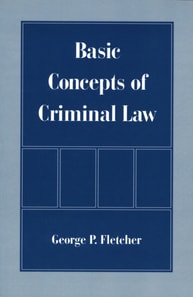 Basic Concepts of Criminal Law