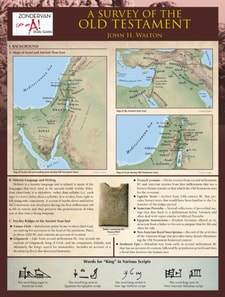 Survey of the Old Testament Laminated Sheet