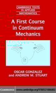 First Course in Continuum Mechanics