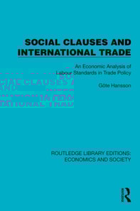 Social Clauses and International Trade