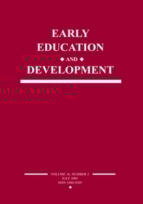 Early Education and Development