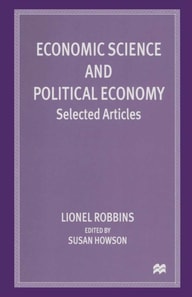 Economic Science and Political Economy
