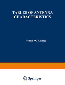 Tables Of Antenna Characteristics