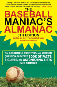 Baseball Maniac's Almanac - 5th Edition
