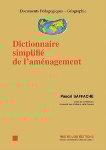 Dictionnaire simplifié de l'aménagement