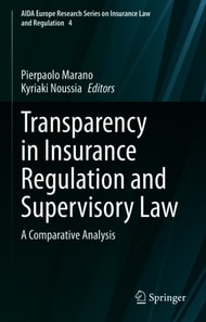 Transparency in Insurance Regulation and Supervisory Law