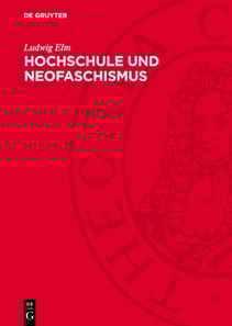 Hochschule und Neofaschismus