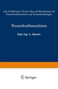 Wasserkraftmaschinen