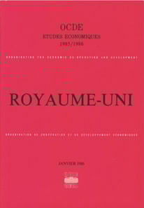 Etudes economiques de l'OCDE : Royaume-Uni 1986