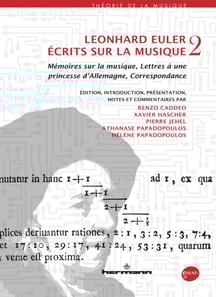 Leonhard Euler – Écrits sur la musique, volume 2