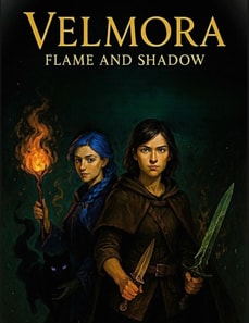 Velmora Flame and Shadow