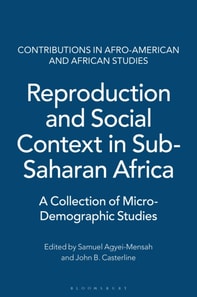 Reproduction and Social Context in Sub-Saharan Africa