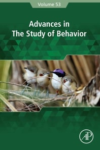 Advances in the Study of Behavior