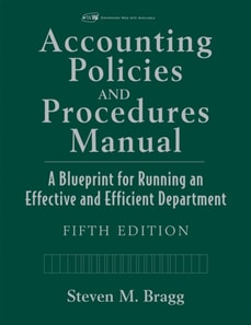Accounting Policies and Procedures Manual