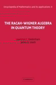 Racah-Wigner Algebra in Quantum Theory