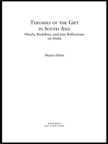 Theories of the Gift in South Asia
