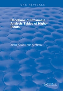 Handbook of Proximate Analysis Tables of Higher Plants