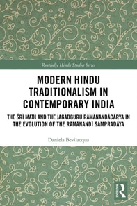 Modern Hindu Traditionalism in Contemporary India