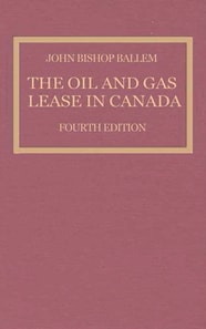 Oil & Gas Lease in Canada