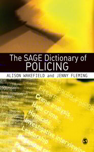SAGE Dictionary of Policing