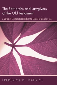 Patriarchs and Lawgivers of the Old Testament