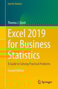 Excel 2019 for Business Statistics