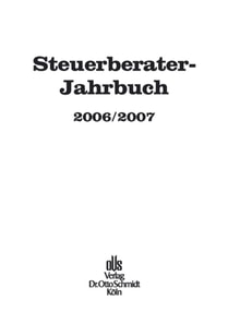 Steuerberater-Jahrbuch 2006/2007