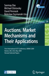 Auctions, Market Mechanisms and Their Applications