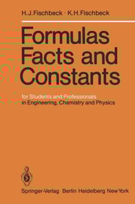 Formulas, Facts, and Constants