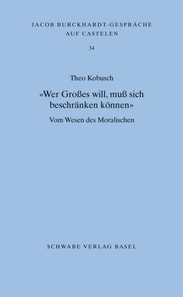 "Wer Großes will, muß sich beschränken können"