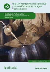 Mantenimiento correctivo y reparacion de redes de distribucion de agua y saneamiento. ENAT0108