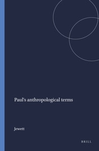 Paul's anthropological terms