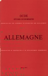 Etudes economiques de l'OCDE : Allemagne 1973