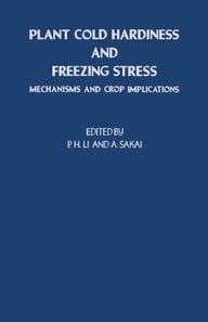 Plant Cold Hardiness and Freezing Stress
