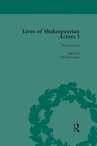 Lives of Shakespearian Actors, Part I, Volume 1