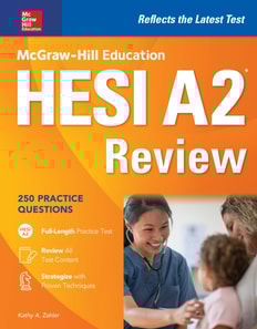 McGraw-Hill Education HESI A2 Review
