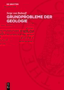 Grundprobleme der Geologie