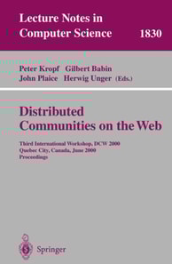 Distributed Communities on the Web