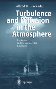 Turbulence and Diffusion in the Atmosphere