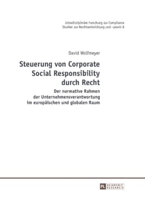 Steuerung von Corporate Social Responsibility durch Recht
