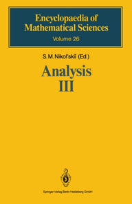 Analysis III