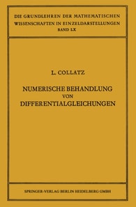 Numerische Behandlung von Differentialgleichungen