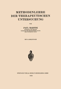 Methodenlehre der Therapeutischen Untersuchung
