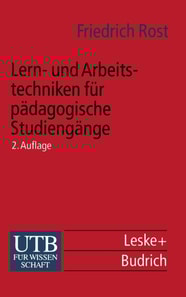 Lern- und Arbeitstechniken für pädagogische Studiengänge