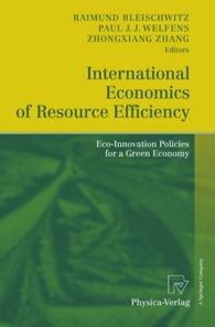 International Economics of Resource Efficiency