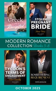 Modern Romance October 2025 Books 5-8