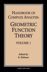 Handbook of Complex Analysis