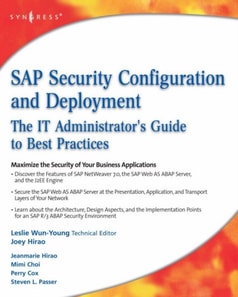 SAP Security Configuration and Deployment