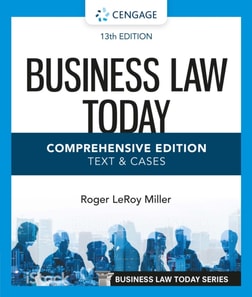 Business Law Today, Comprehensive